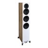 ELAC Uni-Fi Reference 5.25" 140W 3-Way Floorstanding Speaker Satin White/Oak Sides