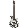 EVH Wolfgang Special Striped Series Electric Guitar Black/White