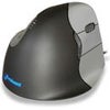 Evoluent VerticalMouse 4 Ergonomic Wired Mouse, Small, Purple/Black Silver