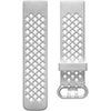 Fitbit Versa 3 Sport Band, Grey/Mint, Small White