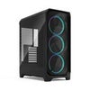 Fractal Design Meshify 3 RGB Light Tint Tempered Glass E-ATX Mid-Tower Computer Case, Black Black