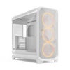 Fractal Design Meshify 3 XL RGB Clear Tint Tempered Glass E-ATX Full-Tower Computer Case, White White