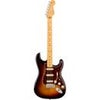 Fender American Professional II Stratocaster HSS Electric Guitar, Maple Fingerboard, Olympic White Sunburst (Brown)