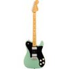 Fender American Professional II Telecaster Deluxe Electric Guitar, Maple Fingerboard, Olympic White Green