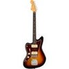 Fender American Professional II Jazzmaster Left-Handed Electric Guitar, Maple Fingerboard, Miami Blue Sunburst (Brown)