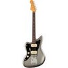 Fender American Professional II Jazzmaster Left-Handed Electric Guitar, Maple Fingerboard, Miami Blue Silver