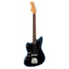 Fender American Professional II Jazzmaster Left-Handed Electric Guitar, Maple Fingerboard, Miami Blue Black
