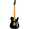 Fender American Ultra Luxe Telecaster Floyd Rose HH Electric Guitar, Maple Fingerboard, Mystic Black Black