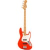 Fender Player II Jazz Electric Bass Guitar, Maple Fingerboard Coral Red