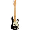 Fender American Professional II Left-Handed Precision Bass Guitar, Maple Fingerboard, Mystic Surf Green Black