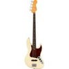 Fender American Professional II Jazz Bass Guitar, Rosewood Fingerboard, 3-Color Sunburst Olympic White