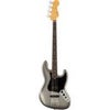 Fender American Professional II Jazz Left-Handed Bass Guitar, Maple Fingerboard, Miami Blue Mercury