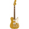 Fender Squier Limited Edition Paranormal Troublemaker Telecaster Deluxe Electric Guitar Aztec Gold