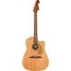 Fender Redondo Player Dreadnought Acoustic Electric Guitar , Walnut Fingerboard, Natural Sunburst