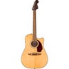 Fender California Deluxe Redondo CE Acoustic Electric Guitar Natural