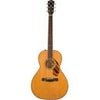Fender PS-220E Parlor Acoustic Guitar, Aged Cognac Burst Natural