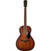 Fender PS-220E Parlor Acoustic Guitar, Aged Cognac Burst Aged Cognac Burst