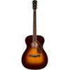 Fender PO-220E Orchestra Acoustic Guitar, Aged Cognac Burst Vintage Sunburst