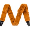 Fender 2" Poodle Plush Polyester Strap Rust