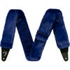 Fender 2" Poodle Plush Polyester Strap Blue