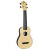 Flight TUS35 Travel Series Soprano Ukulele with Gig Bag , 15 Frets, Natural Linden Top, Vintage Open Gears Tuners Linden