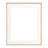 Framatic Woodworks 11x14" Natural Blonde Hardwood Frame Matted for a 8x10" Photograph Natural