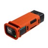 Flashpoint Silicone Skin and Bumper for eVOLV 200 Pro II Pocket Flash, Black Orange
