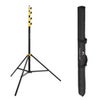 Flashpoint Pro Air-Cushioned Heavy-Duty Light Stand (Red, 13') Yellow