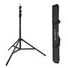 Flashpoint 2x Pro Air-Cushioned Heavy-Duty Light Stand (Black, 9.5') Black