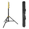 Flashpoint 2x Pro Air-Cushioned Heavy-Duty Light Stand (Black, 9.5') Yellow