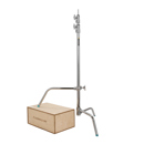 Flashpoint 40" Quick Sliding Leg C-Stand Kit With Grip Head & 40" Arm (Black)