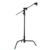 Flashpoint 40" Quick Release Turtle Base C-Stand Kit with 2.5" Grip Head & 40" Grip Arm (Black) Black