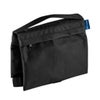 Flashpoint Empty Saddle Sandbag, Water-Resistant Cordura Nylon - (18 lb Capacity, Blue & Black Stripes) Black