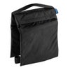 Flashpoint Empty Saddle Sandbag, Water-Resistant Cordura Nylon - (27 lb Capacity, Blue & Black Stripes) Black