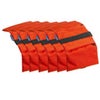 Flashpoint Six Empty Saddle Sandbag, Water-Resistant Cordura Nylon - 15 lb Capacity (Black) Orange