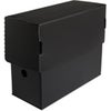 Print File Gray Letter Size Document Box Black