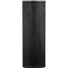 Galaxy Audio LA4PM 4x 4.5" 125W Line Array Speaker, 150Hz -18kHz Frequency Response, 16 Ohms Nominal Impedance, 70V Taps, Single, Black Black
