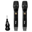 Gemini GMU-M200 UHF Wireless Dual Handheld Microphone System