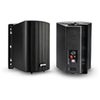 Gemini GHSI-W400BT 4" 100W Waterproof Bluetooth Outdoor Wall Speakers, Pair Black