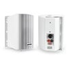 Gemini GHSI-W400BT 4" 100W Waterproof Bluetooth Outdoor Wall Speakers, Pair White
