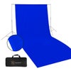 Glow Muslin Background - 10 x 20 ' (Black) Chroma Blue