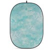 Glow CBA-TA0006 5x6.5' Fabric Collapsible Backdrop, Abstract Textured Abstract Painting