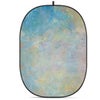 Glow CBA-WB0012 5x6.5' Fabric Collapsible Backdrop, Brick Wall Abstract Painting