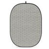 Glow CBA-WB0012 5x6.5' Fabric Collapsible Backdrop, Brick Wall Brick Wall