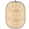 Glow CBA-CS0001 5x6.5' Fabric Collapsible Backdrop, Street Wooden Wall