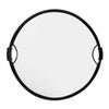 Glow Circular Collapsible Reflector with Handles (22", Gold/White) Translucent