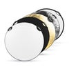 Glow 5-in-1 Collapsible Circular Reflector with Handles (42") 5-in-1