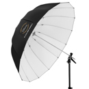 Glow Easy Lock X-Large Deep White Fiberglass Umbrella (65")