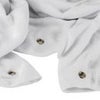 Glow Wrinkle-Resistant Fleece Background (White, 9 x 10') Solid