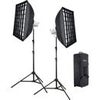 Godox Litemons LA150R RGB LED Monolight (2-Light Kit, Black) Black